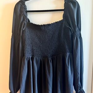 H&M Off the Shoulder Smock Dress